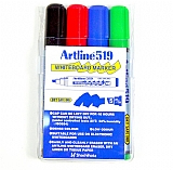 סט טושים ללוח מחיק של חברת ארטליין דגם ARTLINE 519 סט טושים ללוח מחיק של חברת ארטליין דגם ARTLINE 519