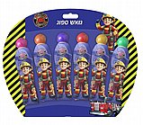 צבעי גואש עם ספוג- טושטוש צבעי גואש עם ספוג- טושטוש