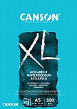 בלוק לציור בצבעי מים canson קנסון XL 300 גרם A5 בלוק לציור בצבעי מים canson קנסון XL 300 גרם A5