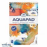 בלוק ציור ספירלה בצבעי מים AQUAPAD אקווה פד בלוק ציור ספירלה בצבעי מים AQUAPAD אקווה פד
