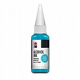 דיו על בסיס אלכוהול מרבו תכלת MARABU ALCOHOL INK דיו על בסיס אלכוהול מרבו תכלת MARABU ALCOHOL INK