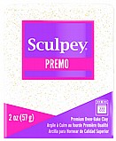 חימר פולימרי - Sculpey Premo צבע לבן זהוב נצנצים 5132 חימר פולימרי - Sculpey Premo צבע לבן זהוב נצנצים 5132