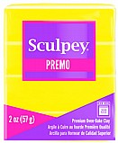 חימר פולימרי - Sculpey Premo צבע צהוב זינק 5072 חימר פולימרי - Sculpey Premo צבע צהוב זינק 5072