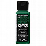 צבע אקרילי לעור- Kicks Studio גוון ירוק כהה צבע אקרילי לעור- Kicks Studio גוון ירוק כהה