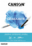 בלוק ציור GRADUATE אקוורל A4 כנסון 250 גרם בלוק ציור GRADUATE אקוורל A4 כנסון 250 גרם