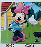 צביעה לפי מספרים - מיני מאוס צביעה לפי מספרים - מיני מאוס