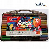 סט 48 טושים אקרילים ראש מכחול -Sky Glory סט 48 טושים אקרילים ראש מכחול -Sky Glory