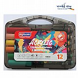 סט 12 טושים אקרילים ראש מכחול -Sky Glory סט 12 טושים אקרילים ראש מכחול -Sky Glory