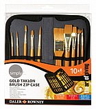 מארז 10 מכחולים לצבעי מים שמן ואקריליק - DALER-ROWNEY מארז 10 מכחולים לצבעי מים שמן ואקריליק - DALER-ROWNEY