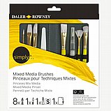 מארז 10 מכחולים למיקס מדיה - DALER-ROWNEY מארז 10 מכחולים למיקס מדיה - DALER-ROWNEY