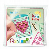 פיקסל הובי -  סט מחזיק מפתחות - לבבות פיקסל הובי -  סט מחזיק מפתחות - לבבות