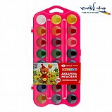 סט 12 צבעי מים לילדים- צווטיק סט 12 צבעי מים לילדים- צווטיק
