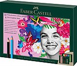 סט 40 עפרונות פוליכרומוס וגרפיט -faber castell סט 40 עפרונות פוליכרומוס וגרפיט -faber castell