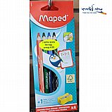 מארז 4 עפרונות צבעוניים ללוח מחיק- MAYPED מארז 4 עפרונות צבעוניים ללוח מחיק- MAYPED