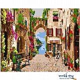 צביעה לפי מספרים - סמטה אל הים צביעה לפי מספרים - סמטה אל הים