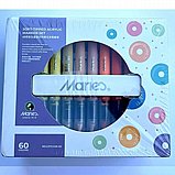 סט 60 טושים אקרילים ראש מכחול -Maries סט 60 טושים אקרילים ראש מכחול -Maries