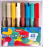 סט 48 טוש אקרילי NORA סט 48 טוש אקרילי NORA